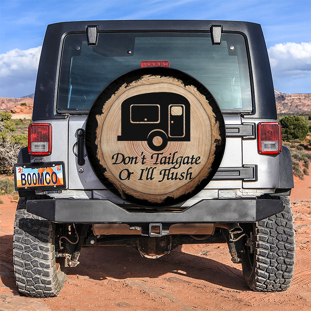 Dont Tailgate Camper Car Spare Tire Cover