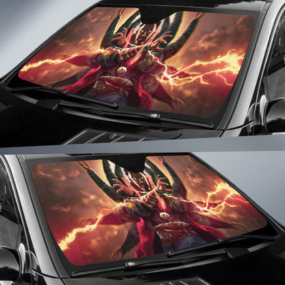 Dr Strange Casting Spell Car Auto Sunshades