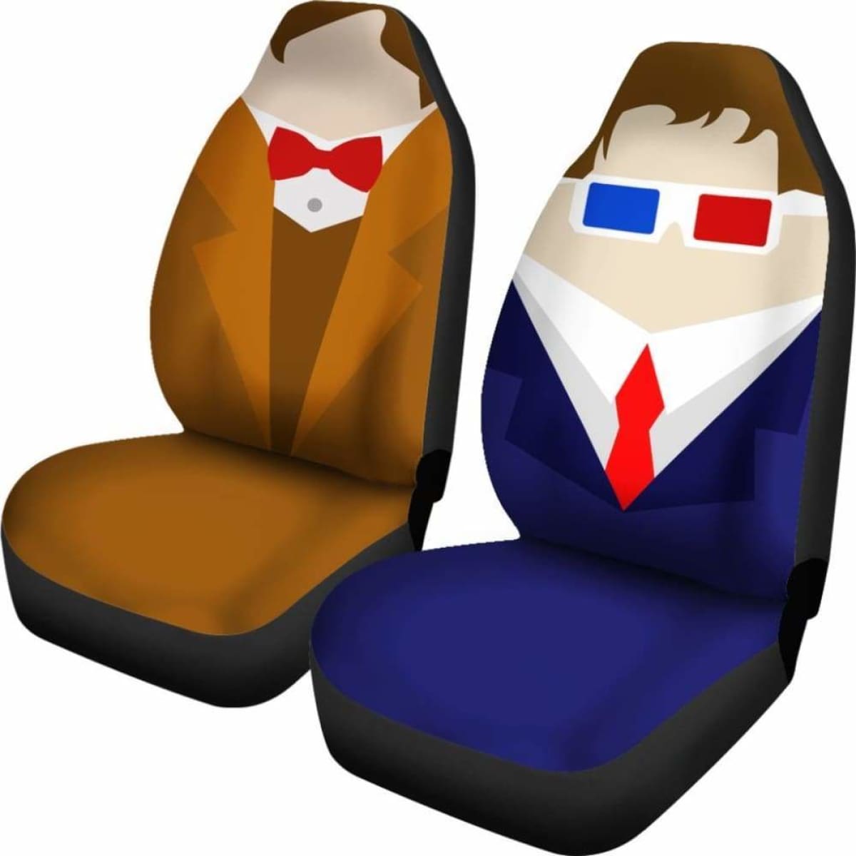 Dr Who - Car Seat Covers - (Set of 2) Universal Fit