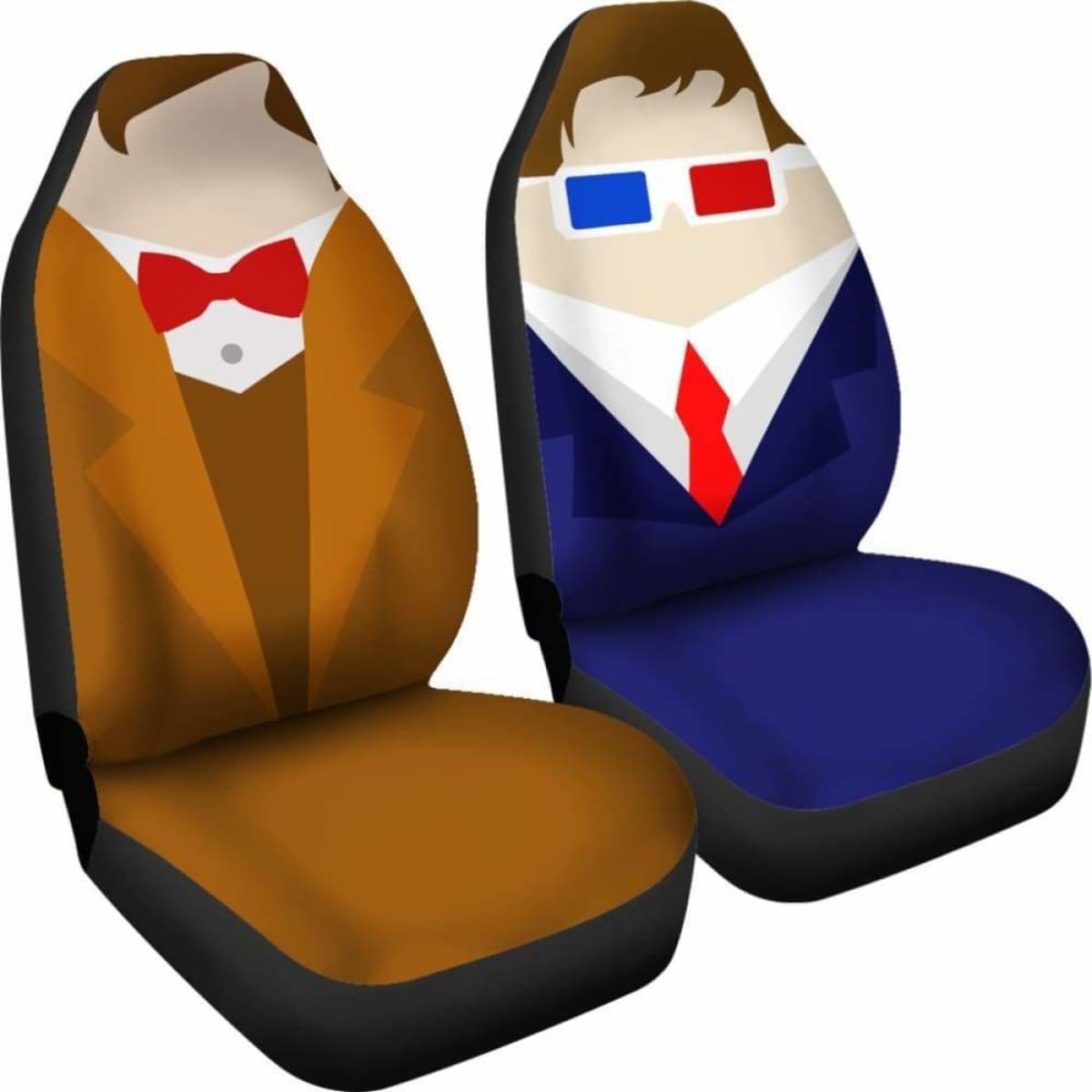 Dr Who - Car Seat Covers - (Set of 2) Universal Fit