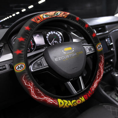Dragon Ball Anime Steering Wheel Cover - Universal Fit (15 Inch)