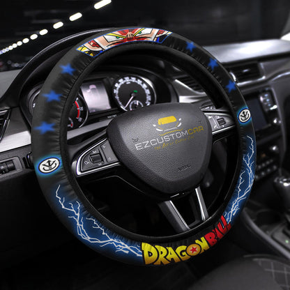 Dragon Ball Anime Steering Wheel Cover - Universal Fit (15 Inch)
