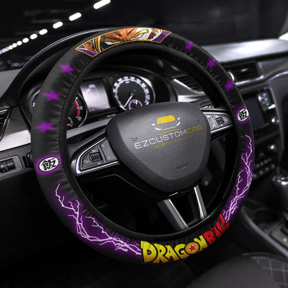 Dragon Ball Anime Steering Wheel Cover - Universal Fit (15 Inch)