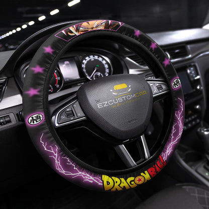 Dragon Ball Anime Steering Wheel Cover - Universal Fit (15 Inch)