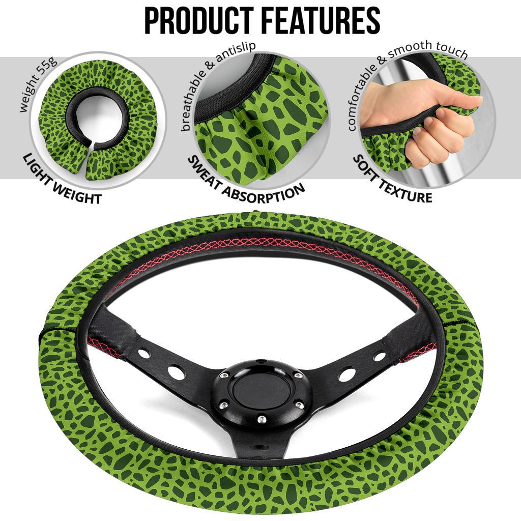 Dragon Ball Cell Anime Premium Custom Car Steering Wheel Cover