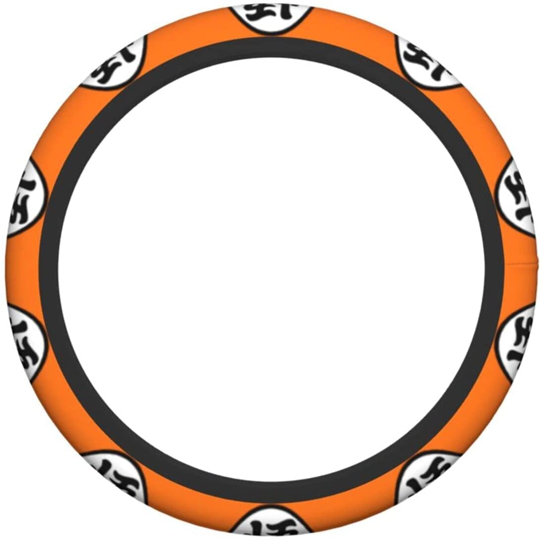 Dragon Ball Kame Symbol Premium Car Steering Wheel Cover