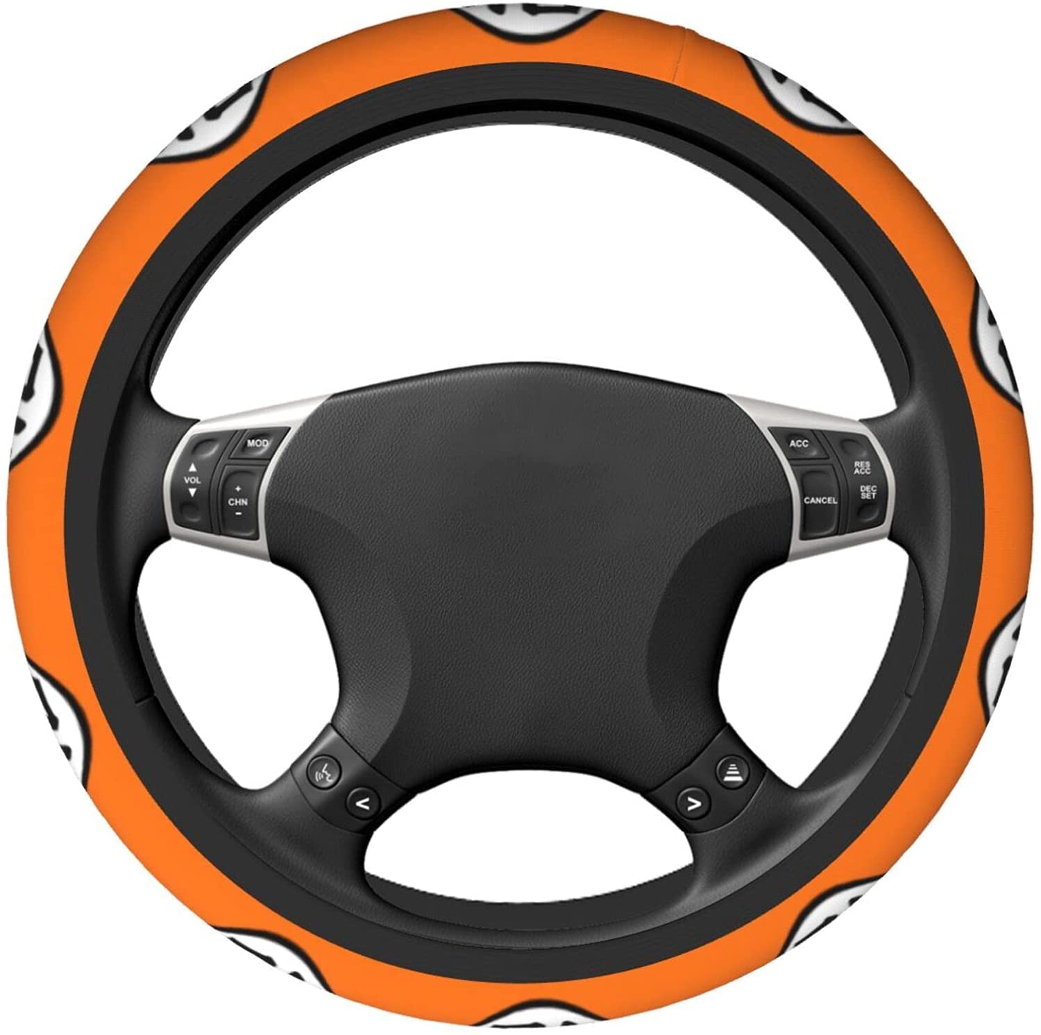 Dragon Ball Kame Symbol Premium Car Steering Wheel Cover