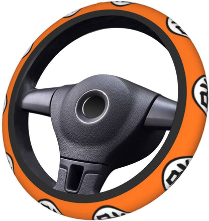 Dragon Ball Kame Symbol Premium Car Steering Wheel Cover