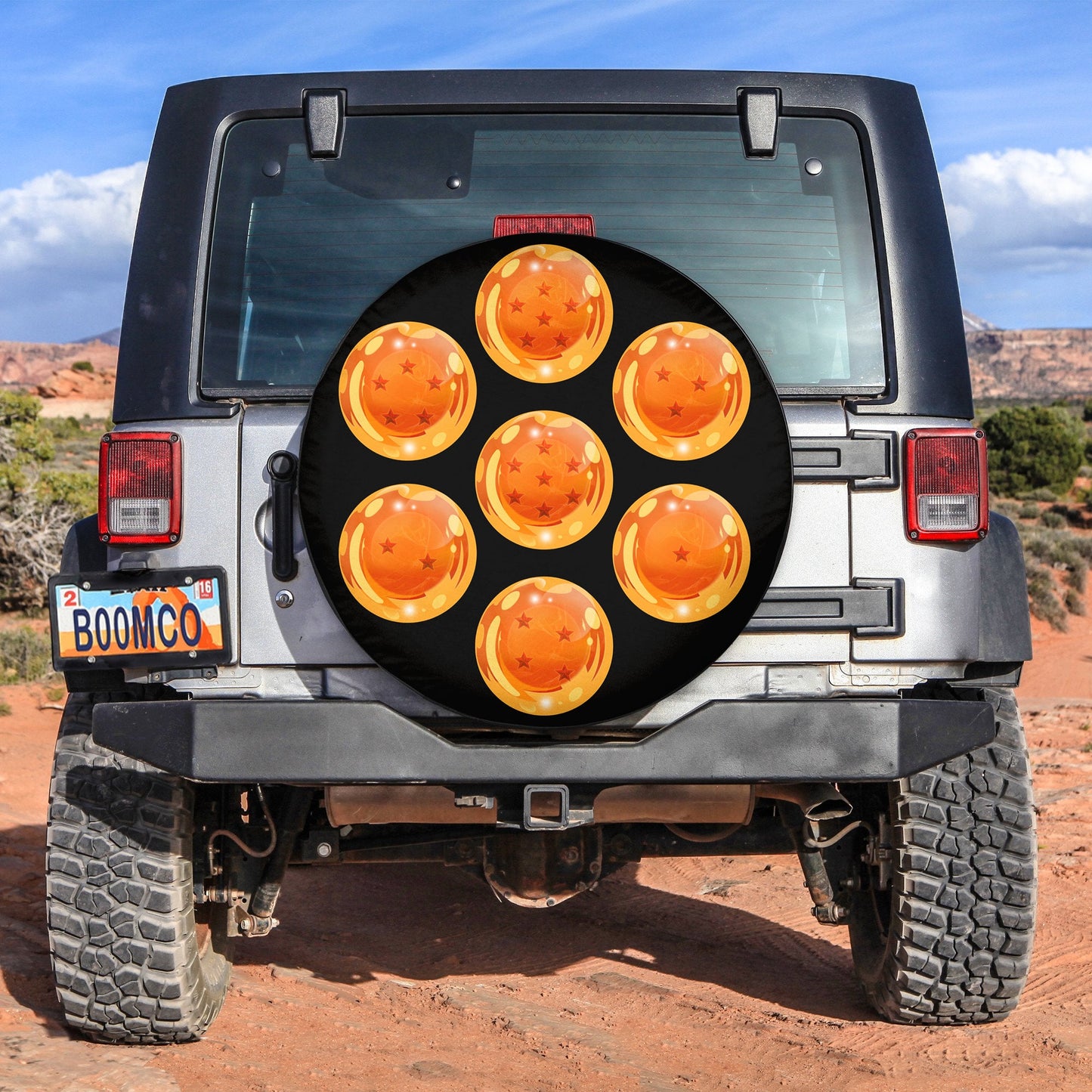 Dragon Ball Spare Tire Cover