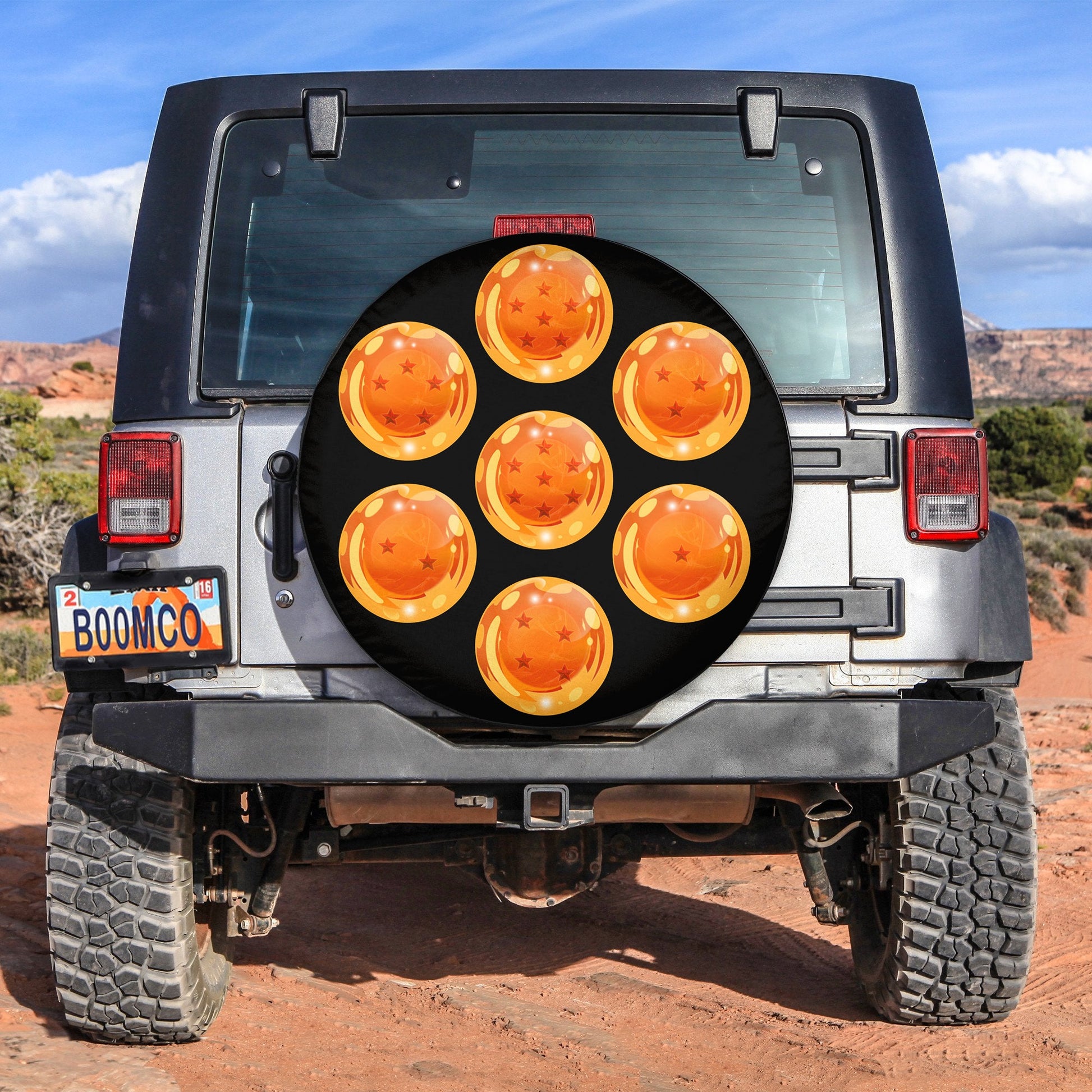 Dragon Ball Spare Tire Cover