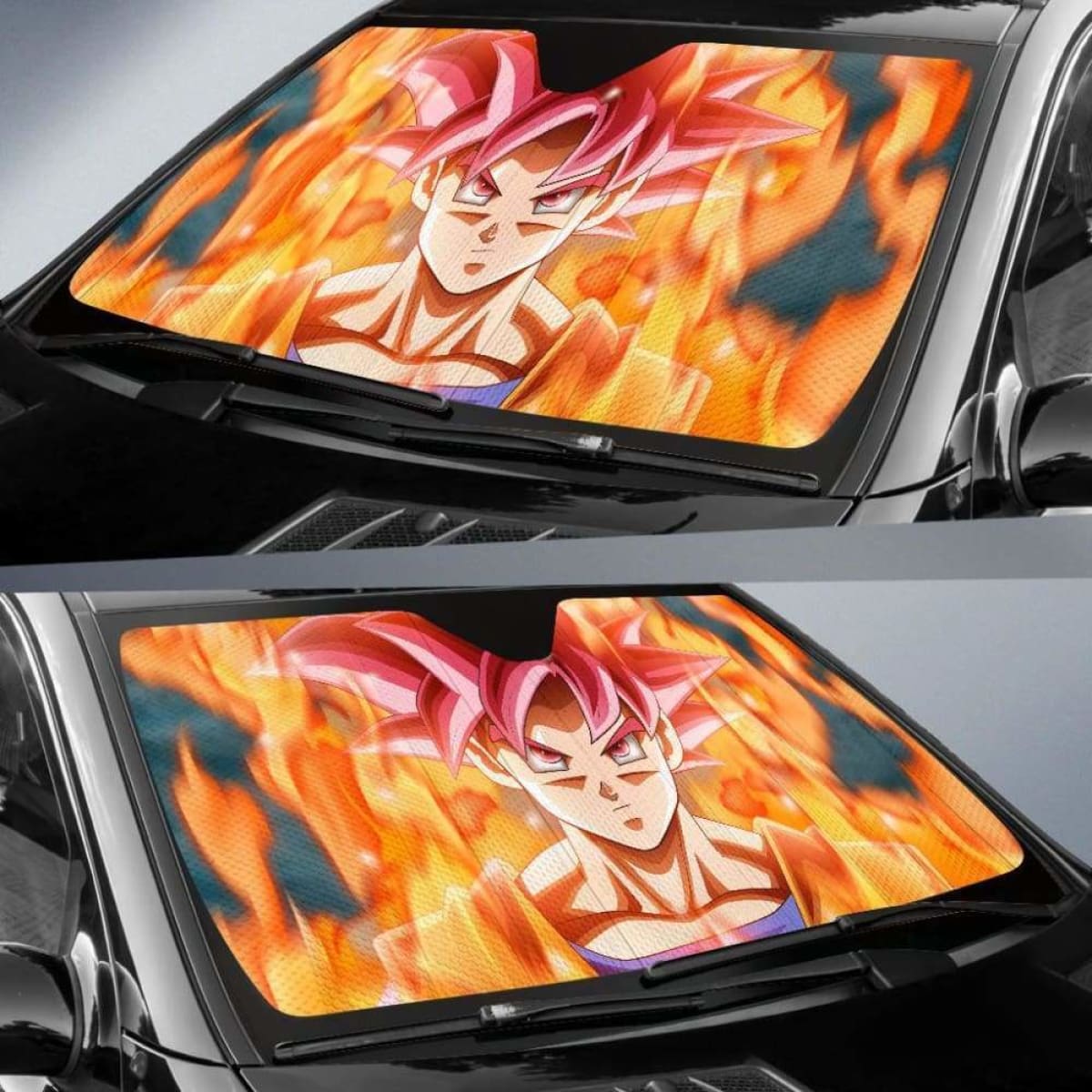 Dragon Ball z Car Auto Sun Shade 211626 Universal Fit