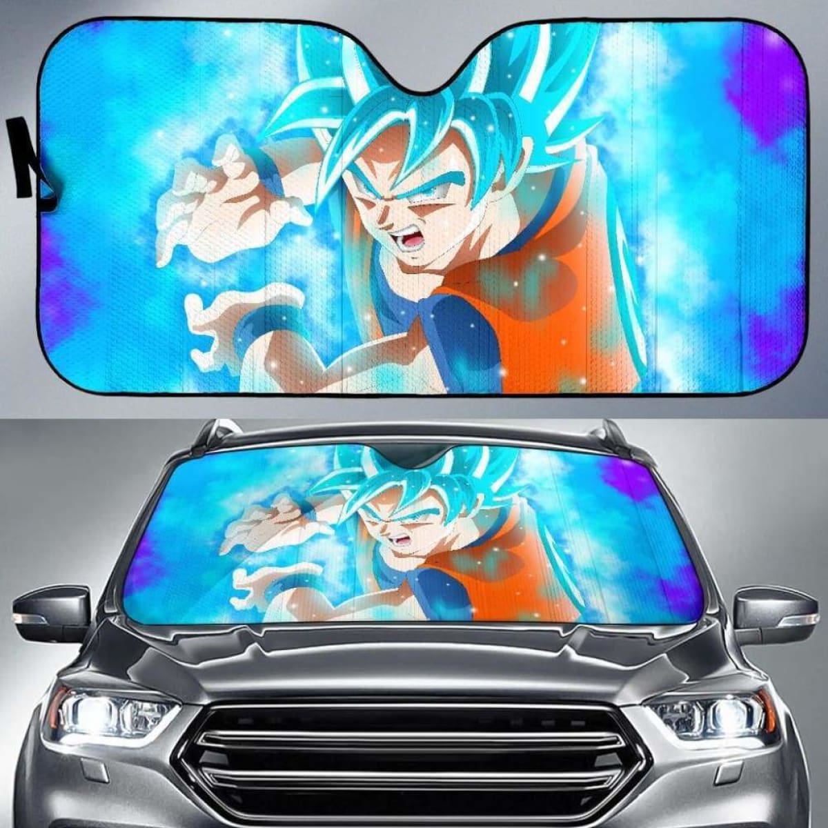 Dragon Ball z Car Auto Sun Shade 211626 Universal Fit