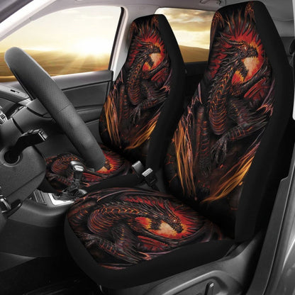 Dragon Game Of Thrones Car Seat Covers Movie Fan Gift H053120 Universal Fit 072323