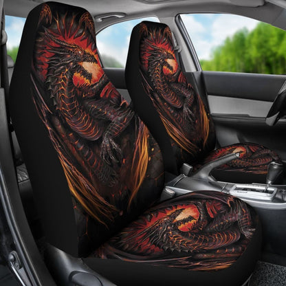 Dragon Game Of Thrones Car Seat Covers Movie Fan Gift H053120 Universal Fit 072323