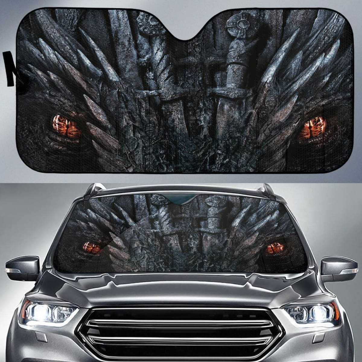 Dragon Game Of Thrones Season 8 Car Sun Shade Universal Fit 225311