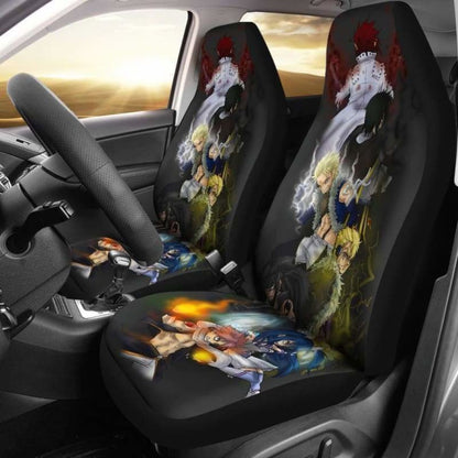 Dragon Slayer Fairy Tail Car Seat Covers Universal Fit 051312