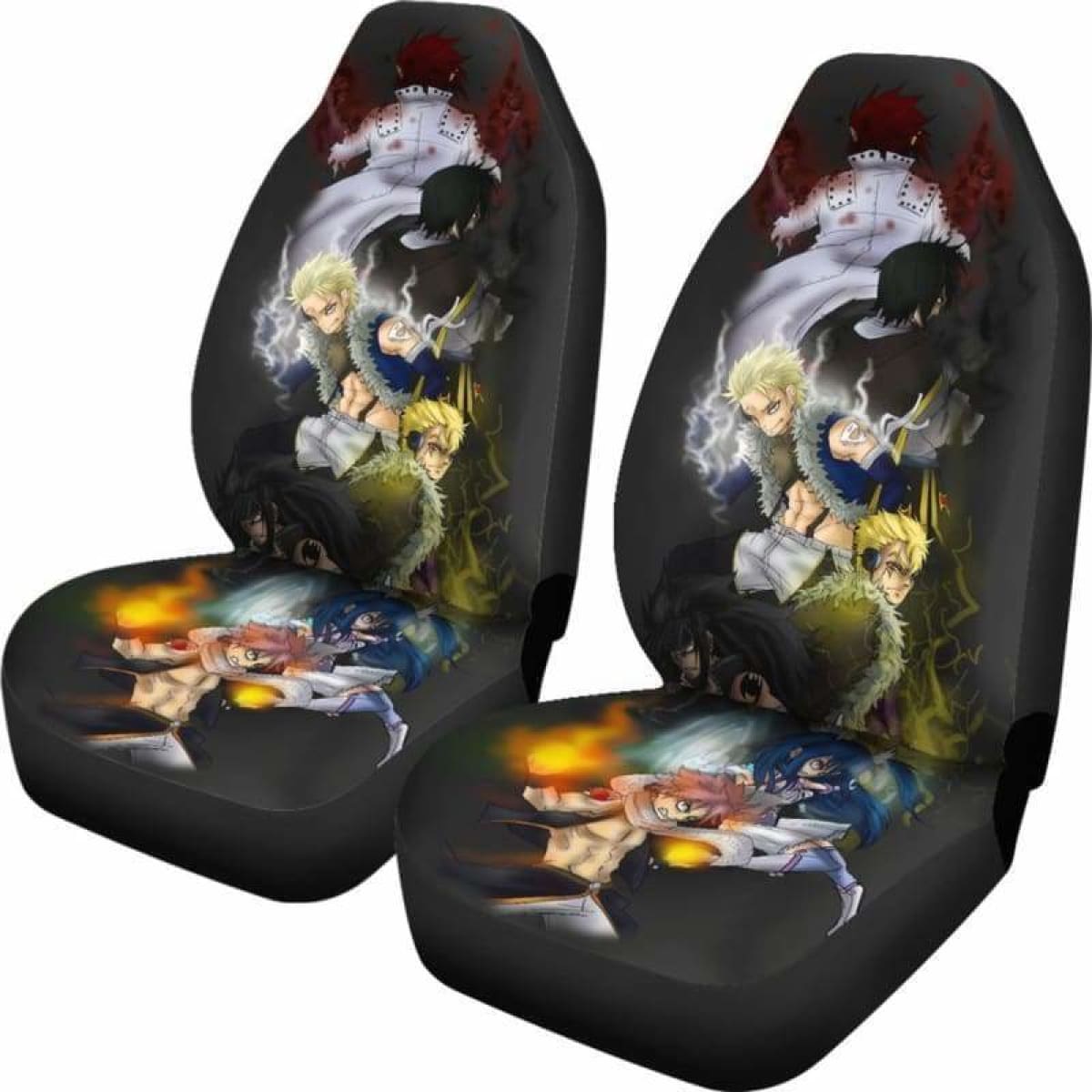 Dragon Slayer Fairy Tail Car Seat Covers Universal Fit 051312