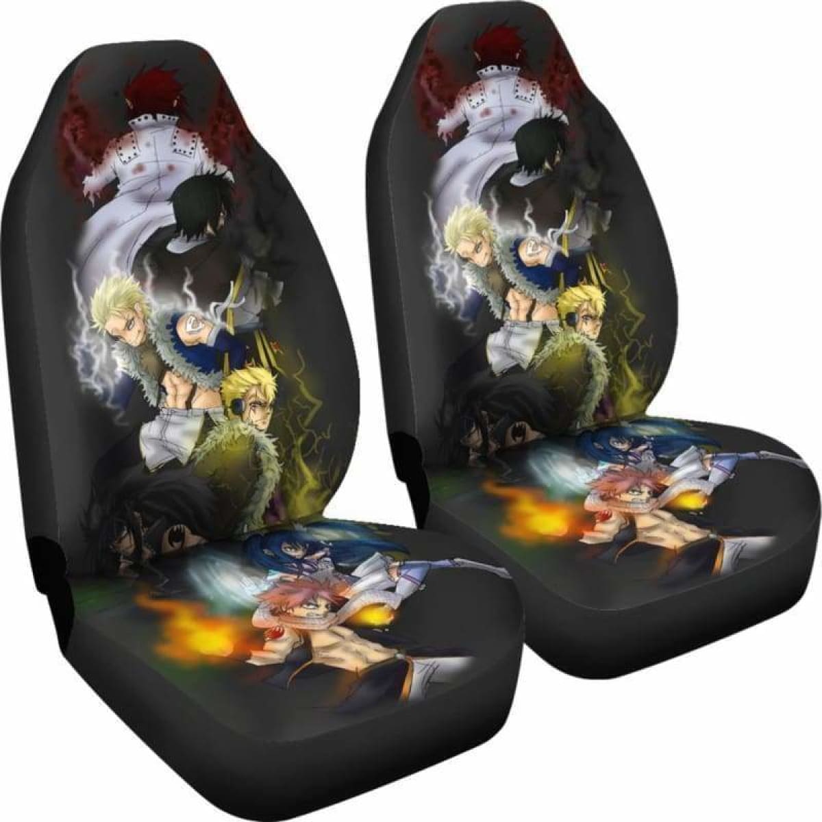Dragon Slayer Fairy Tail Car Seat Covers Universal Fit 051312
