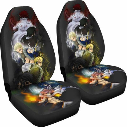 Dragon Slayer Fairy Tail Car Seat Covers Universal Fit 051312
