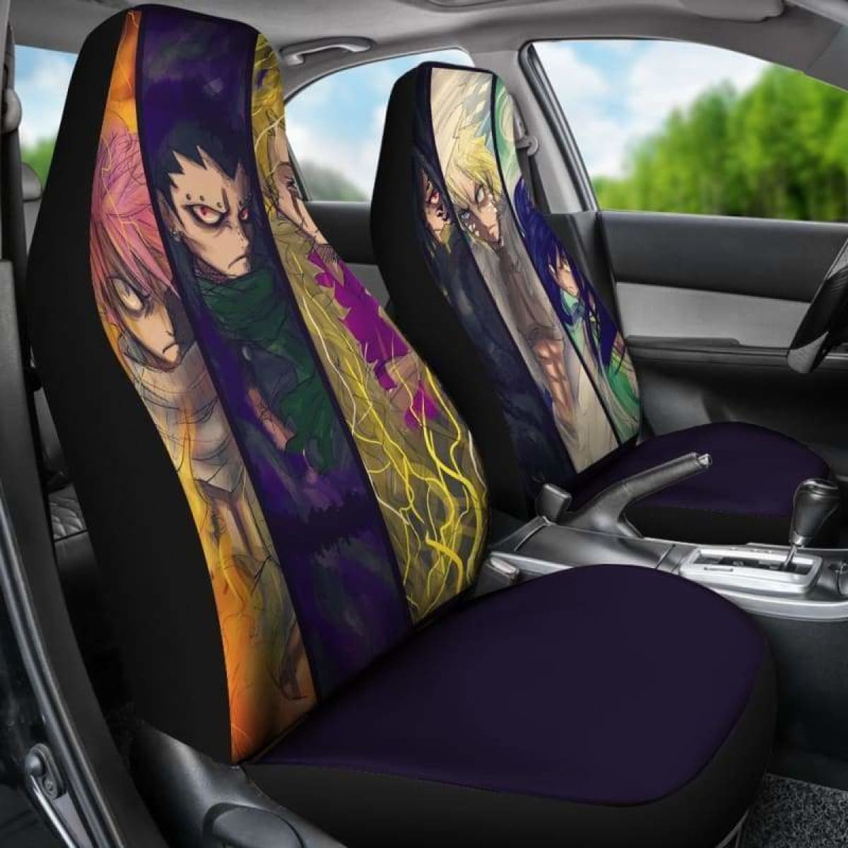 Dragon Slayer Fairy Tail Car Seat Covers Universal Fit 051312