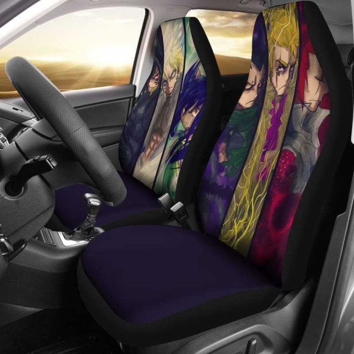 Dragon Slayer Fairy Tail Car Seat Covers Universal Fit 051312