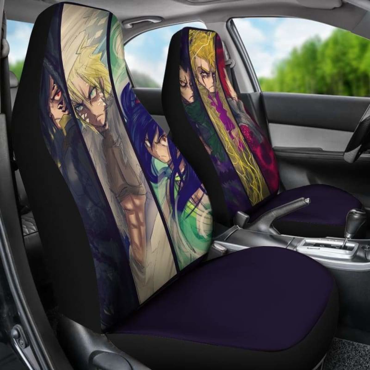 Dragon Slayer Fairy Tail Car Seat Covers Universal Fit 051312