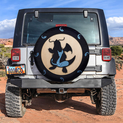Dragonair Dragonite Evolution Wood Car Spare Tire Cover