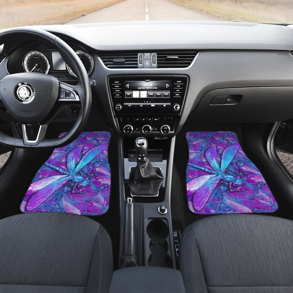 Dragonfly Car Floor Mats Custom Auto Car Accessories