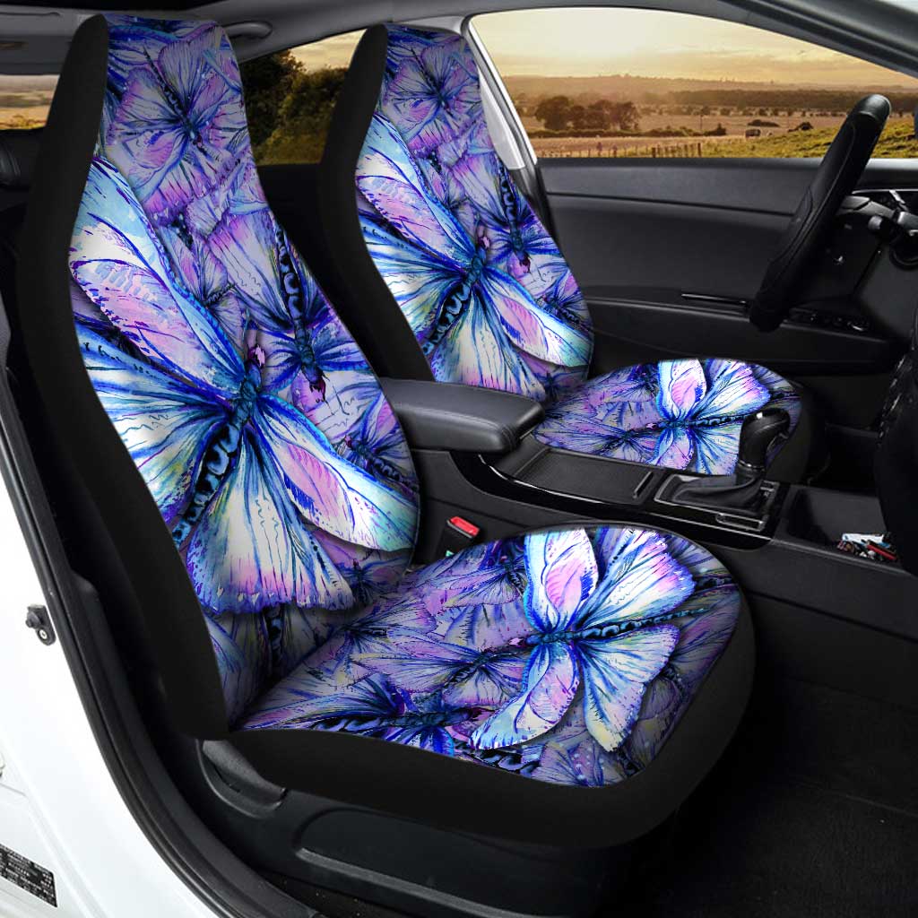 Dragonfly Car Seat Covers Custom Cool Car Accessories Gift Idea