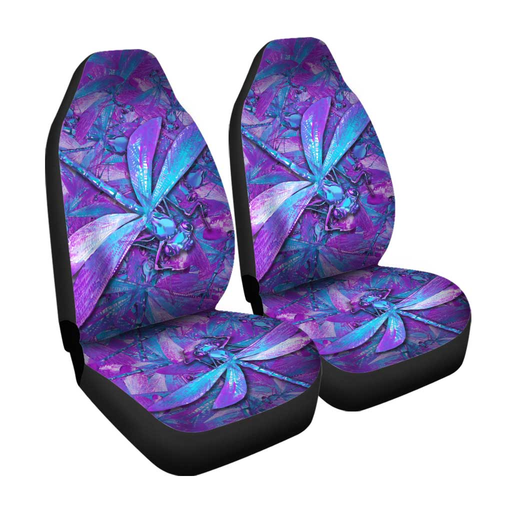 Dragonfly Car Seat Covers Custom Dragonfly Car Accessories Gift Idea