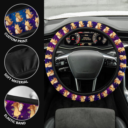 Dragonite Anime Custom Car Steering Wheel Cover