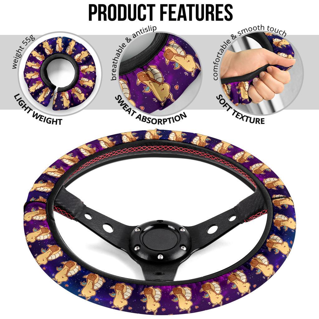 Dragonite Anime Custom Car Steering Wheel Cover