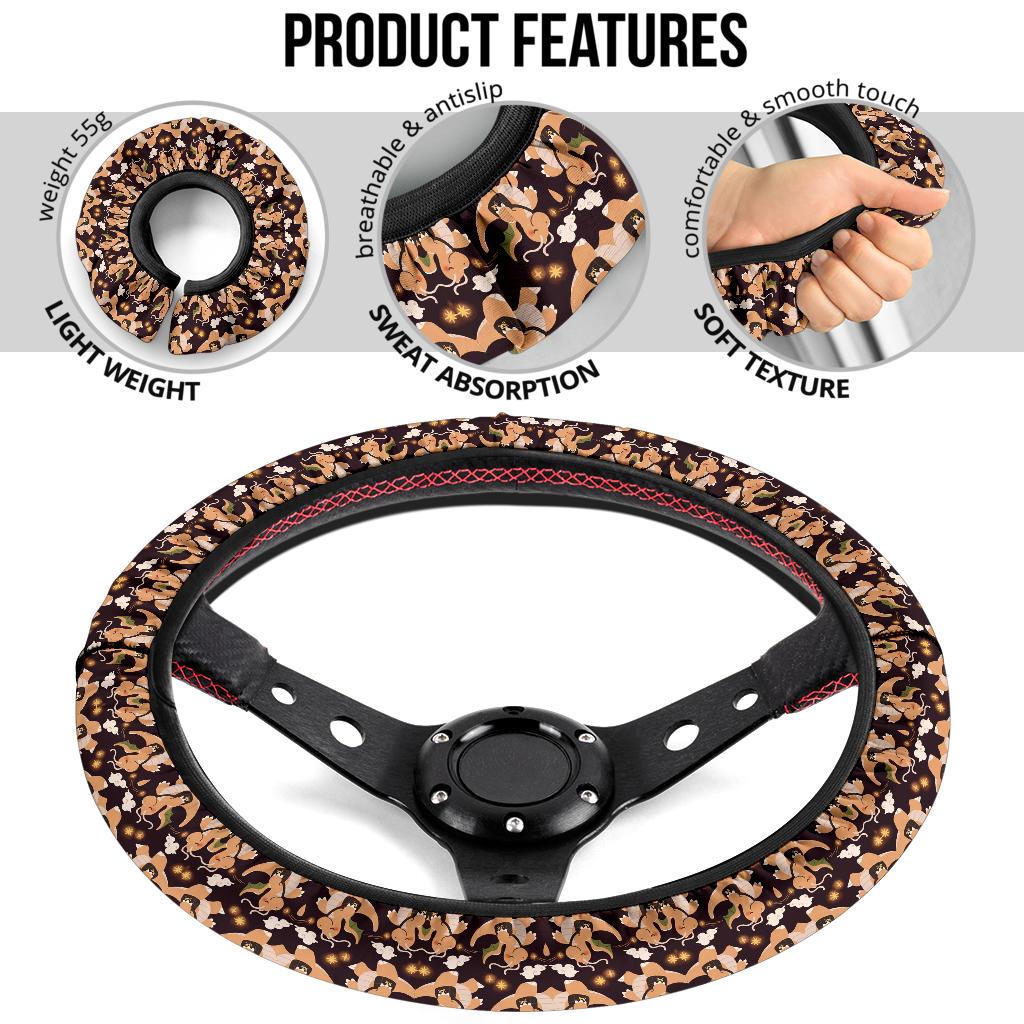 Dragonite Car Steering Wheel Cover 1