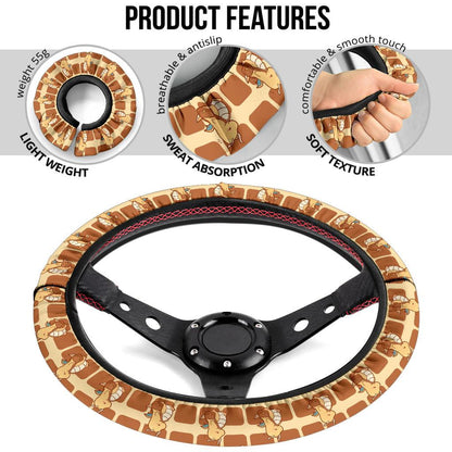 Dragonite Cute Steering Wheel Cover