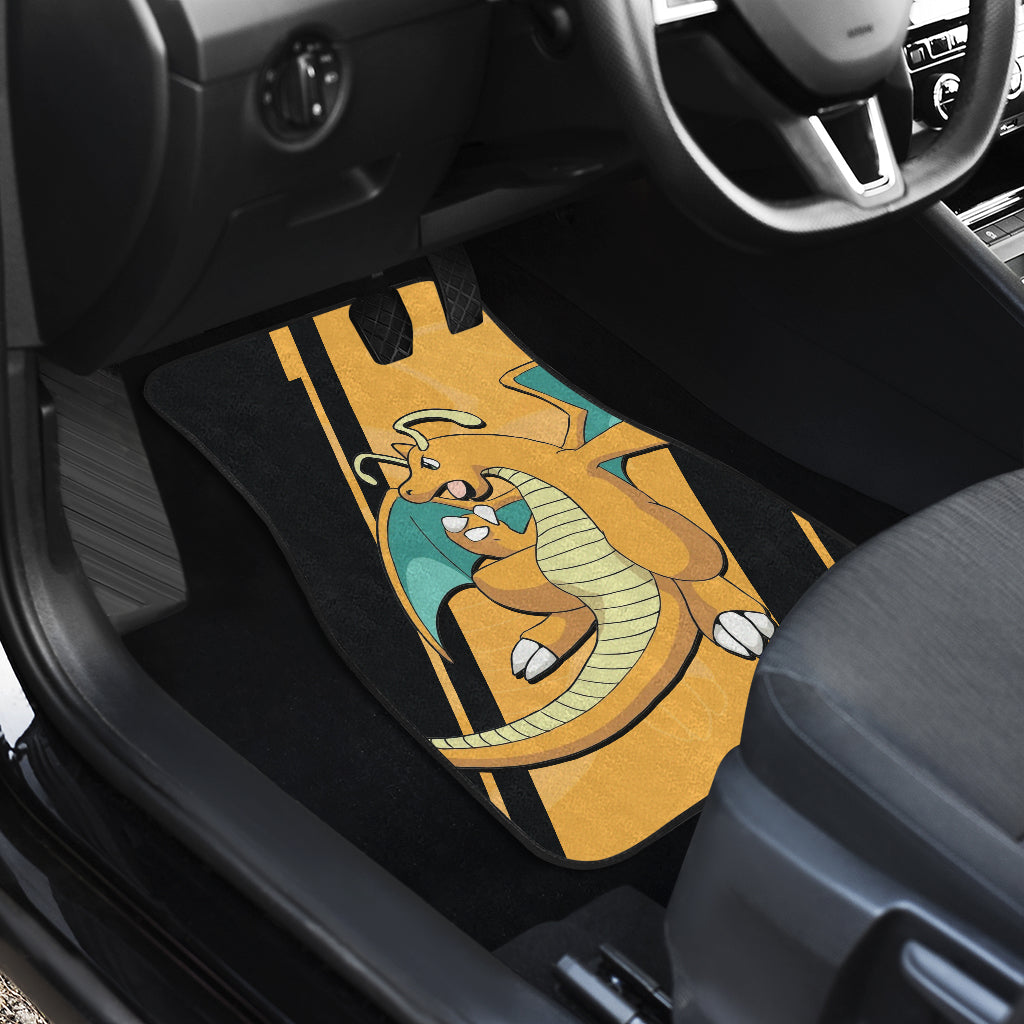 Dragonite Pokemon Car Floor Mats Style Custom For Fans Ci230117-08a