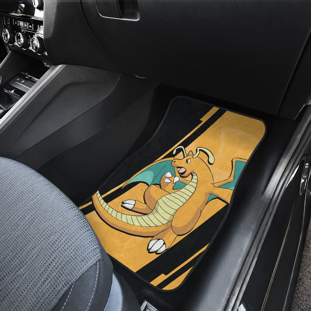 Dragonite Pokemon Car Floor Mats Style Custom For Fans Ci230117-08a