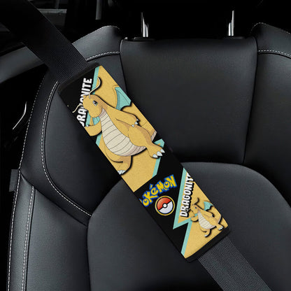 Dragonite car seat belt covers Anime Custom Car Accessories
