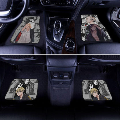 Draken And Mikey Car Floor Mats Custom For Tokyo Revengers Anime Fans