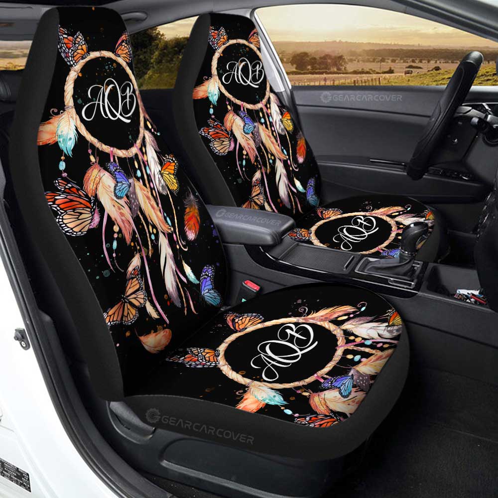 Dreamcatcher Car Seat Covers Custom Personalized Name Car Accessories