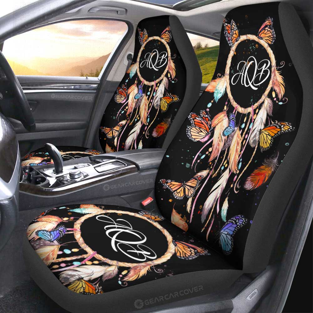 Dreamcatcher Car Seat Covers Custom Personalized Name Car Accessories