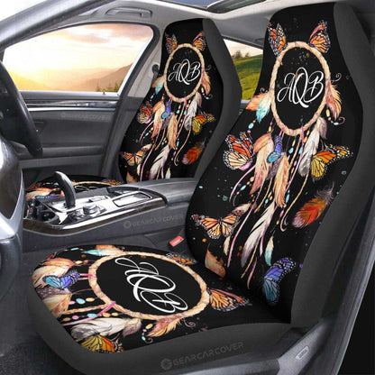 Dreamcatcher Car Seat Covers Custom Personalized Name Car Accessories