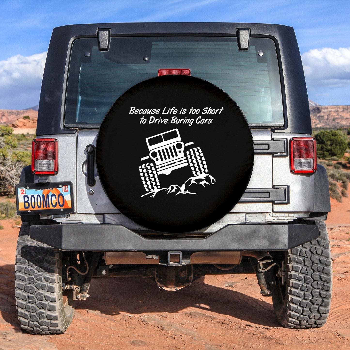 Drive Boring Cars Funny Spare Tire Cover