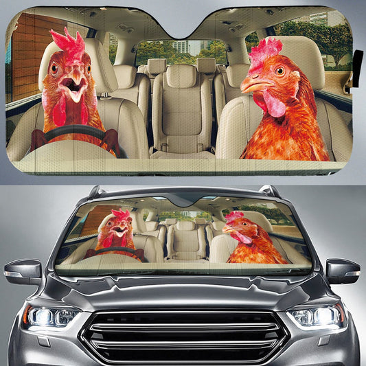 Driving Chicks Right Hand Drive Car Auto Sunshades