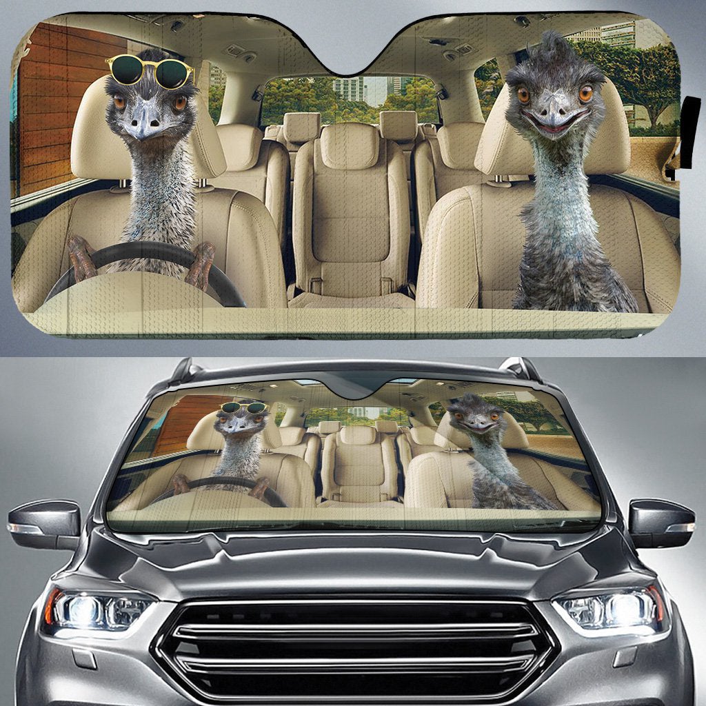 Driving Emus Right Hand Drive Car Auto Sunshades