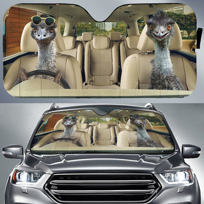 Driving Emus Right Hand Drive Car Auto Sunshades