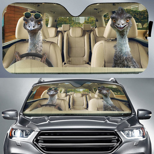 Driving Emus Right Hand Drive Car Auto Sunshades