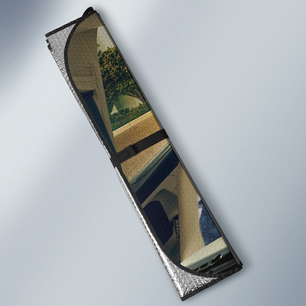 Driving Horse With Fly Cover All Over Printed 3D Sun Shade