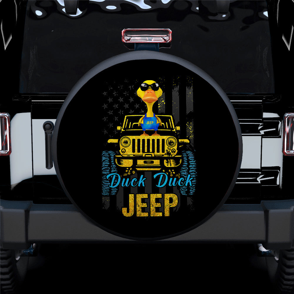 Duck Duck Jeep Car Spare Tire Cover