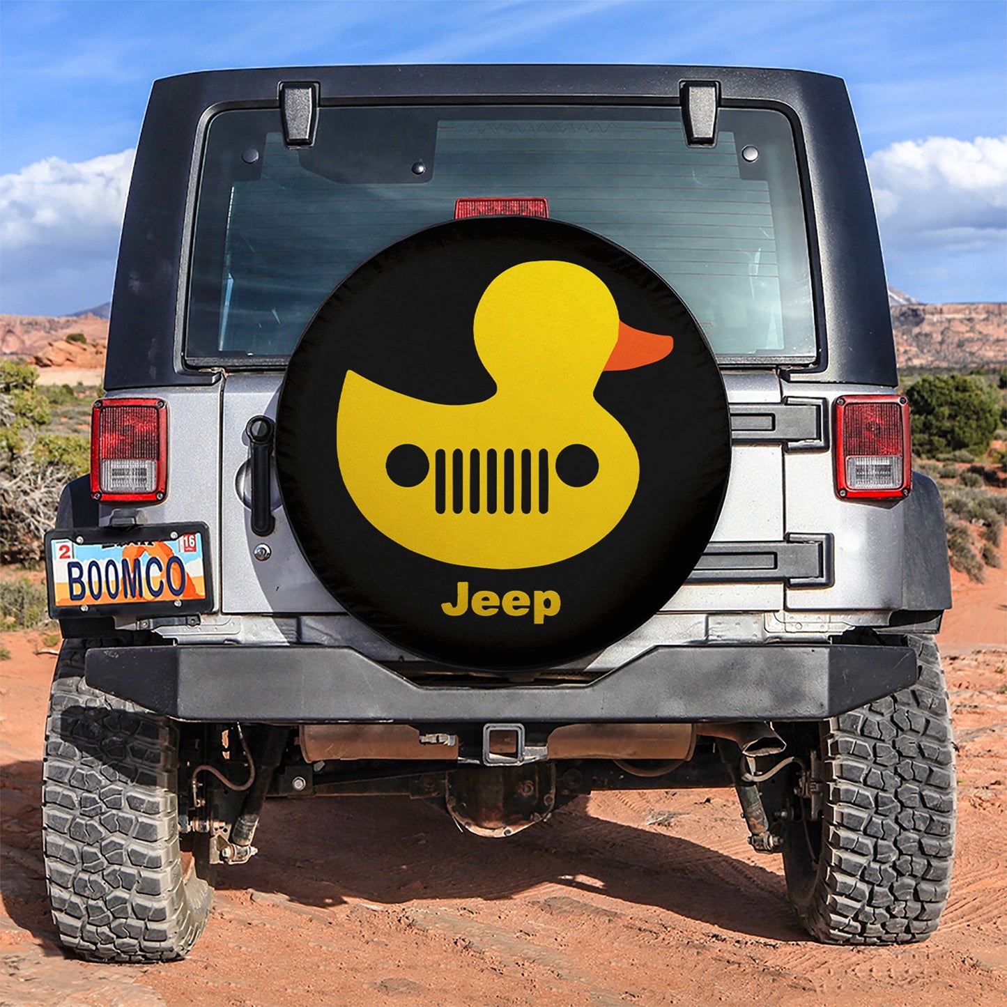Duck Jeep Car Spare Tire Cover