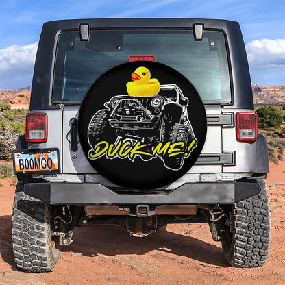 Duck Me Jeep Car Spare Tire Cover